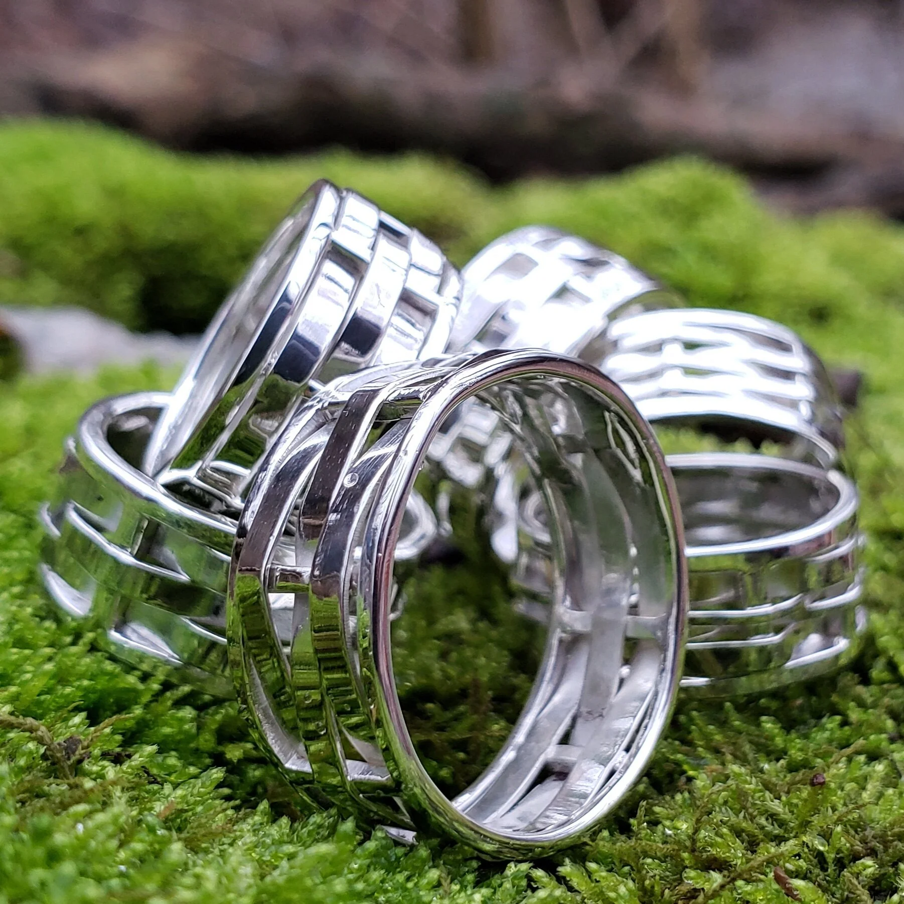 Classic Woven Ring — ROX Gemstones